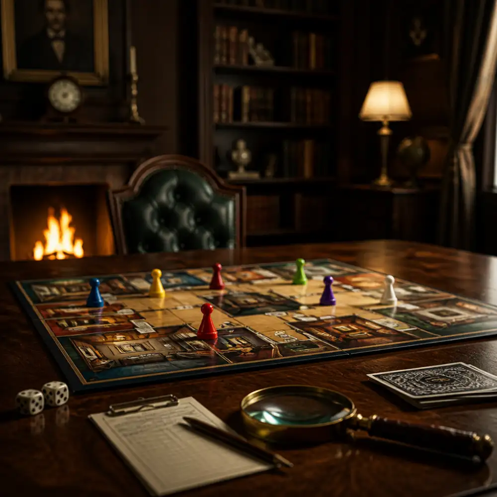 Cluedo Klasická Detektivní Hra